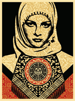 Shepard Fairey, Arab Woman 